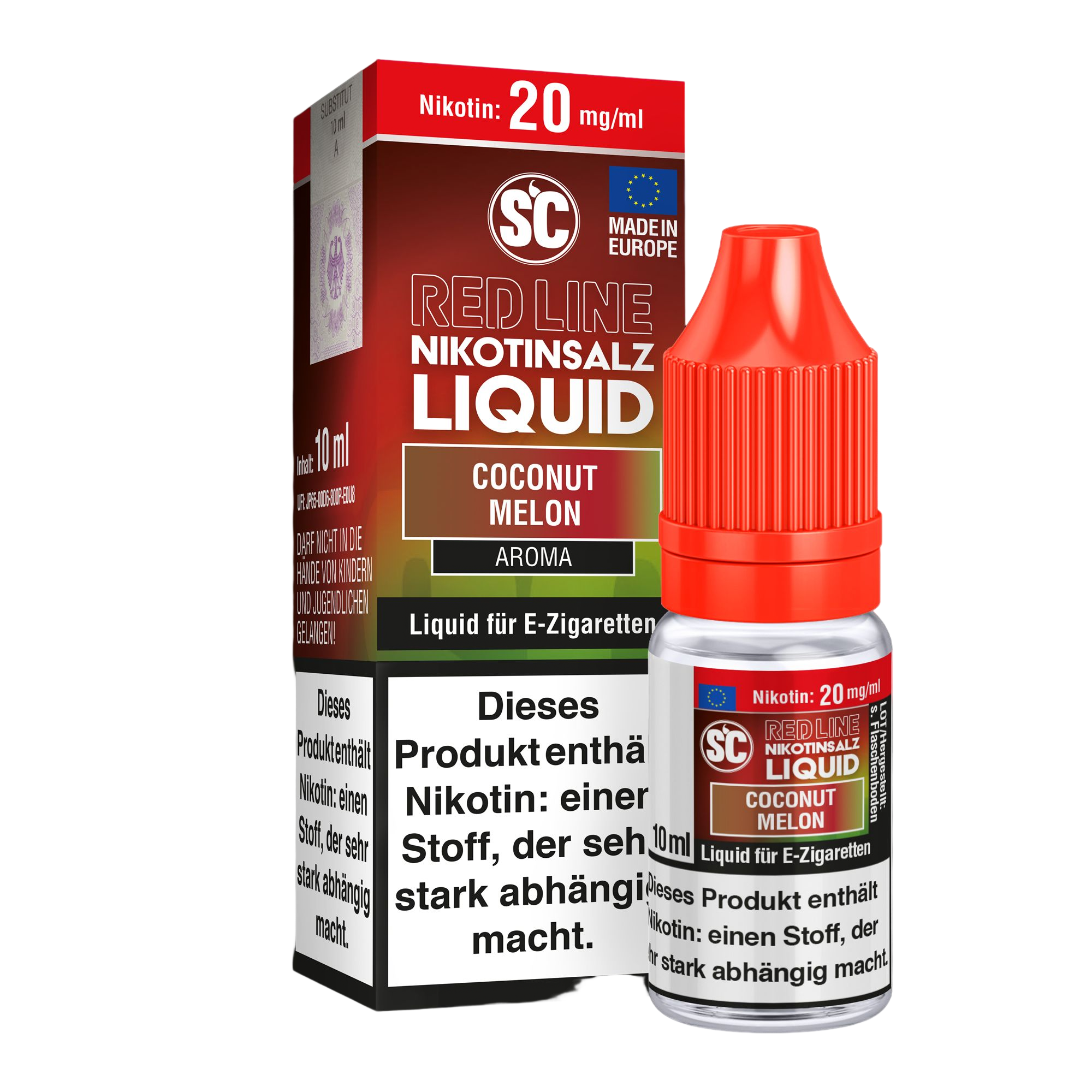 SC-RED LINE Coconut Melon - Nikotinsalz Liquid 20 mg/ml